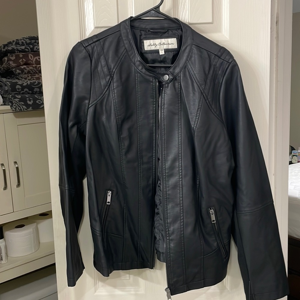 Sebby Collection Leather Jacket